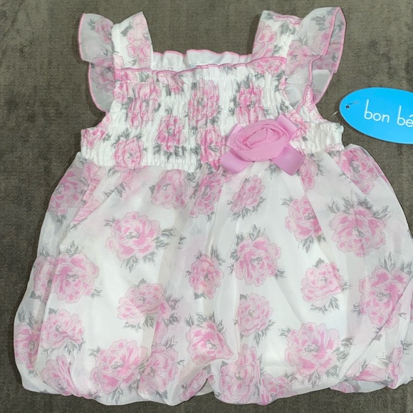 Floral puffer dress - Picture 1 of 1